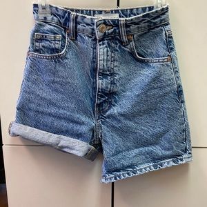 Zara mom shorts